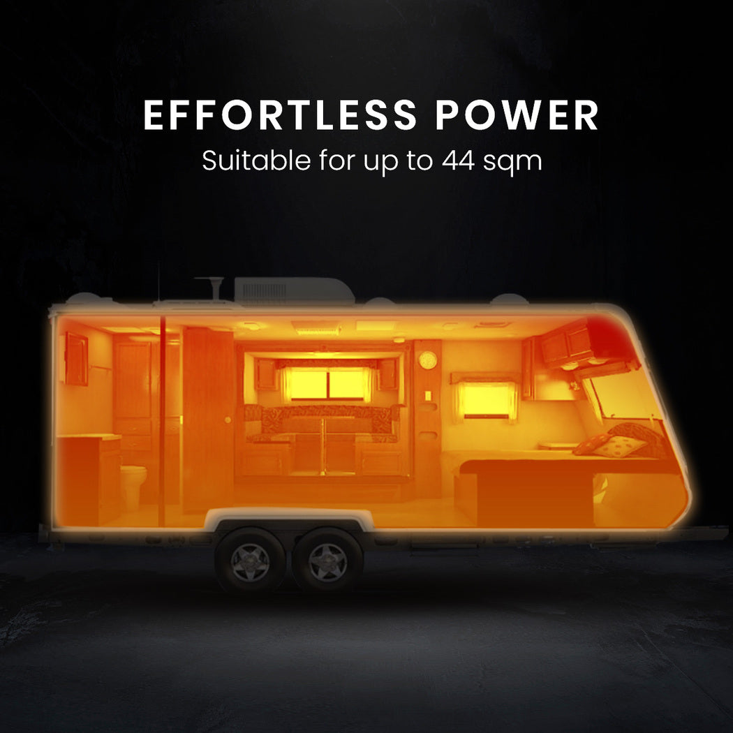 Thermomate Diesel Heater 12V | 5kW Caravan Tank | Remote | Camper Trailer | Van | Air | Motorhome | RV Parking