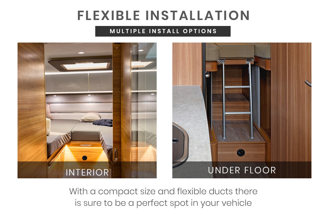 Thermomate Diesel Heater 12V 5kW | Caravan Tank | Remote Camper Trailer Van | Air Motorhome Parking RV