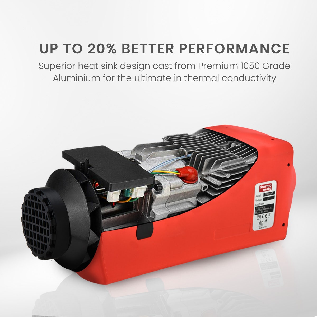 Diesel Heater 12V Caravan Camper Trailer Van Air | Motorhome 5kW | Volt Parking RV