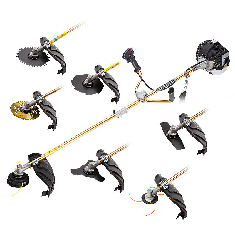 Baumr-AG Brushcutter | 65cc | Whipper Snipper | Multi Tool | Trimmer & Pole Attachments