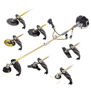Baumr-AG Brushcutter | 65cc | Whipper Snipper | Multi Tool | Trimmer & Pole Attachments