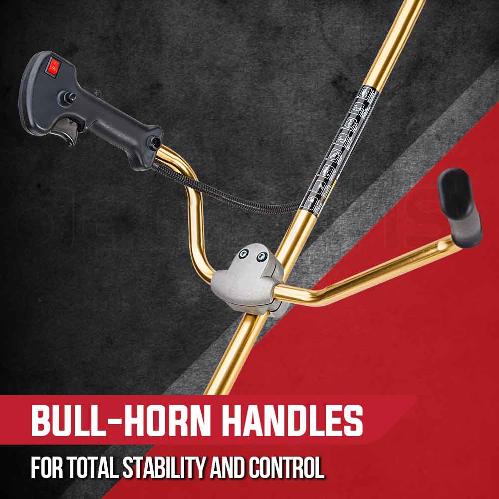 Baumr-AG Brushcutter | 65cc | Whipper Snipper | Multi Tool | Trimmer & Pole Attachments