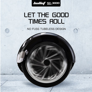 BULLET Electric Hoverboard Scooter | 6.5 Inch Wheels | Colour LED Lighting | Carry Bag | Gen III Camo Grey