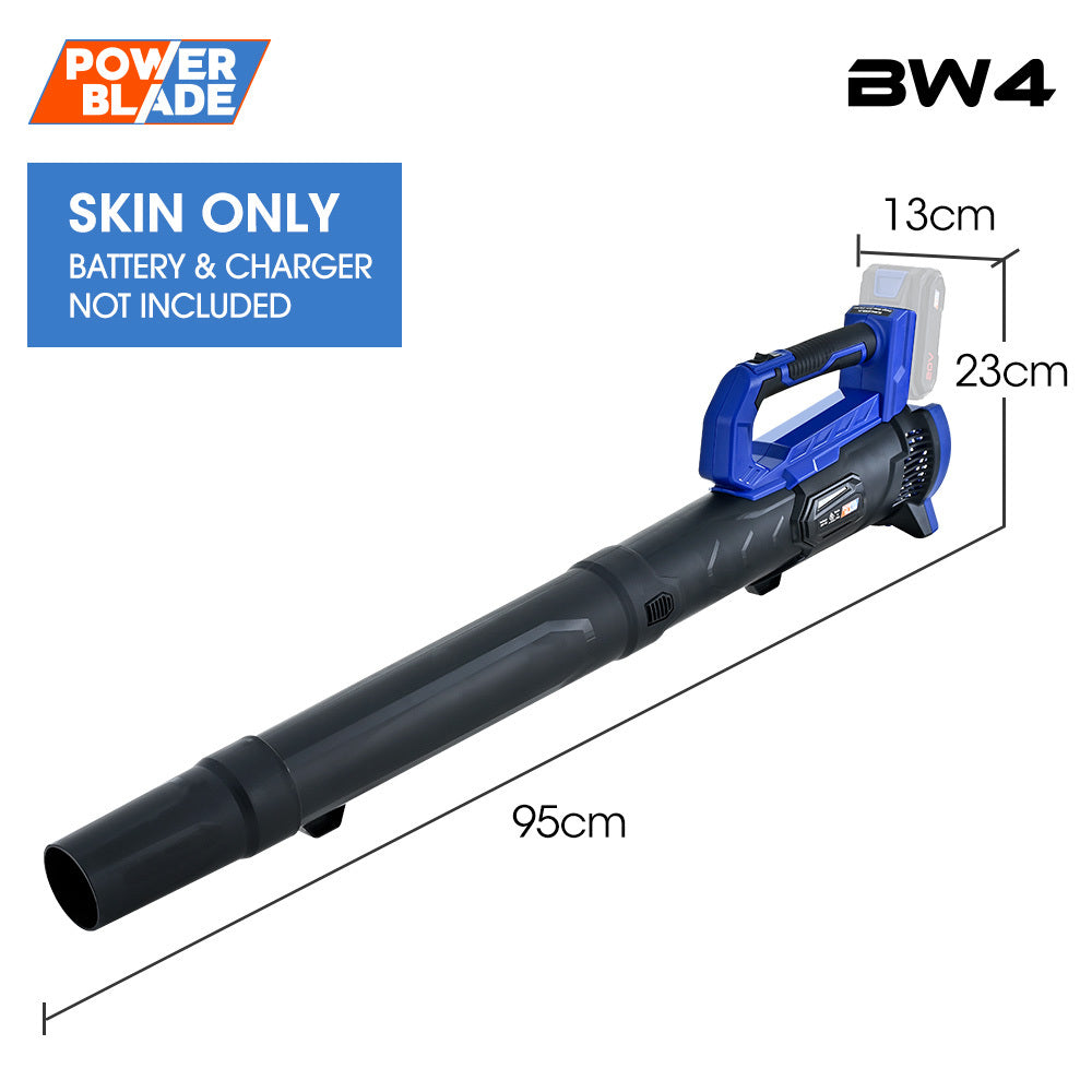 PowerBlade 20V Cordless Electric Leaf Blower | Skin Only | Lightweight Handheld Blower