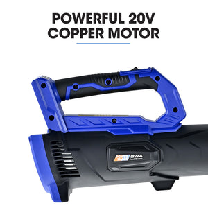PowerBlade 20V Cordless Electric Leaf Blower | Skin Only | Lightweight Handheld Blower