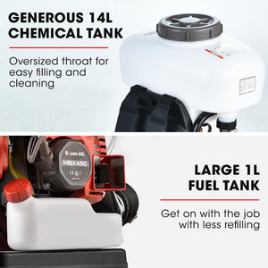 Baumr-AG Backpack Chemical Sprayer | 2-Stroke Petrol Fogger Mister | Garden Blower