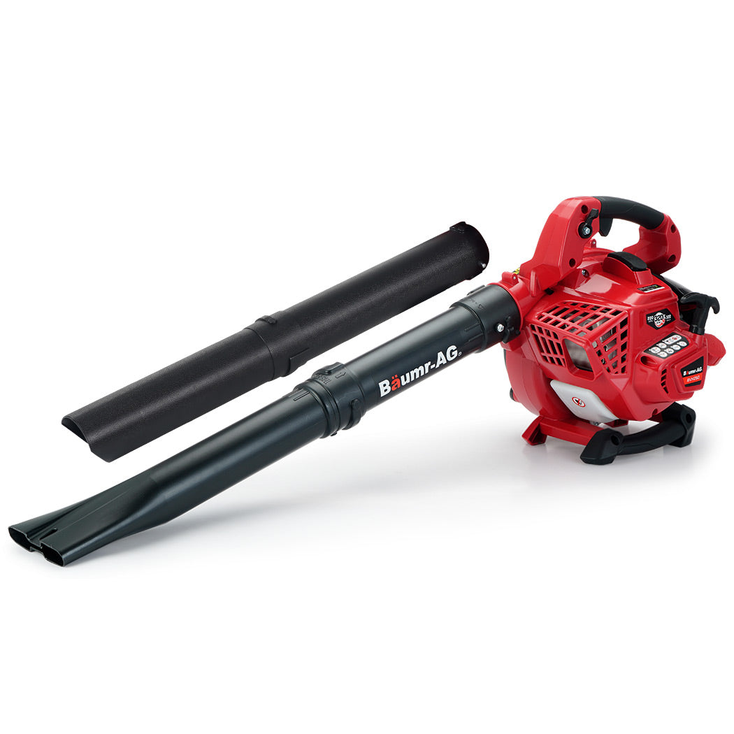BAUMR-AG Leaf Blower Vacuum | Cordless Petrol 2-Stroke | Handheld Garden Vac