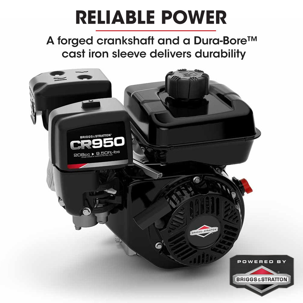 Baumr-AG 6-Wheel Motorised Wheelbarrow | Dumper | Briggs & Stratton CR950 | 500kg Capacity