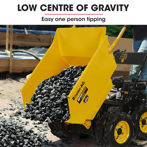 Baumr-AG 6-Wheel Motorised Wheelbarrow | Dumper | Briggs & Stratton CR950 | 500kg Capacity