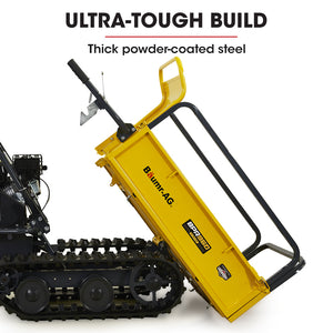 Baumr-AG Motorised Tracked Wheelbarrow Dumper | Briggs & Stratton CR950 Engine | 300kg Capacity