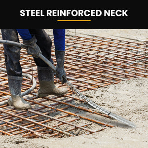 BAUMR-AG CVS286 | 6m x 28mm Concrete Vibrating Shaft | Australian Standard 3-Claw Drive Coupler