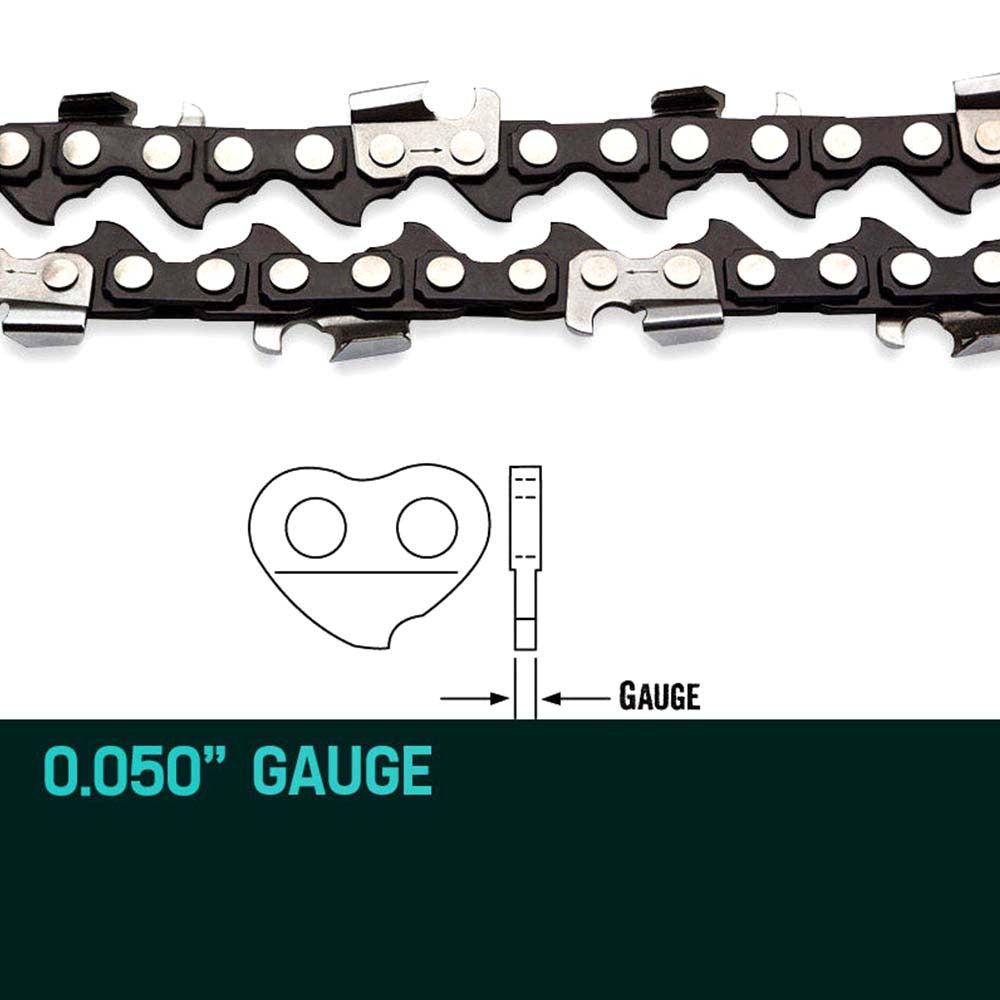 Baumr-AG Chainsaw Chain | 12" Replacement Bar | Spare Part for Pole Saws