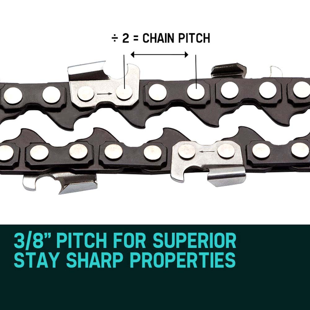 Baumr-AG Chainsaw Chain | 2-Pack | 18" Replacement Bar | Suits SX45 45CC Saws