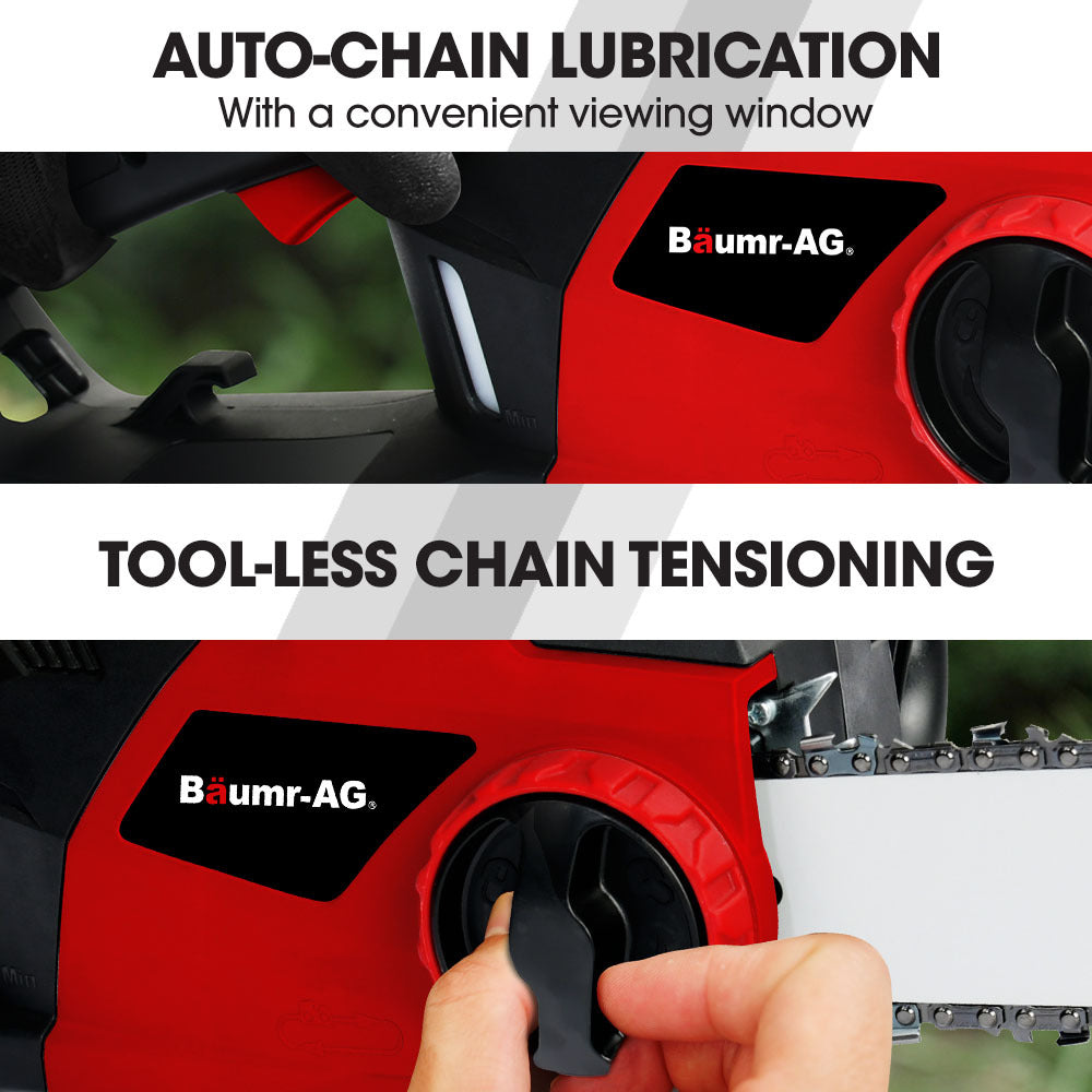 BAUMR-AG 2000W Electric Chainsaw | 16 Inch Oregon Bar & Chain
