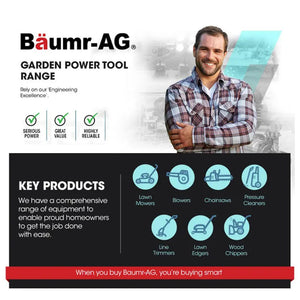 BAUMR-AG 2000W Electric Chainsaw | 16 Inch Oregon Bar & Chain