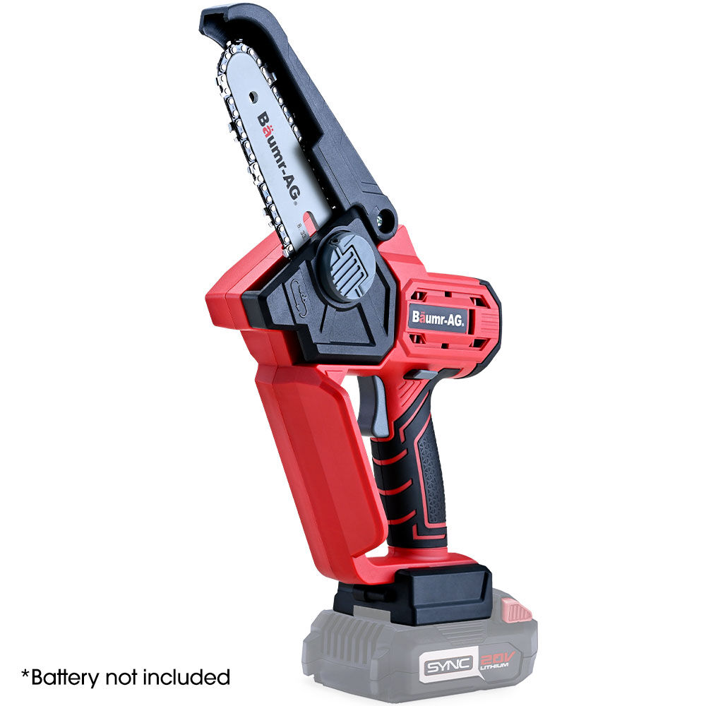 Baumr-AG SW1 20V Cordless Mini Chainsaw | Skin Only | Electric Battery-Powered Tree Pruner