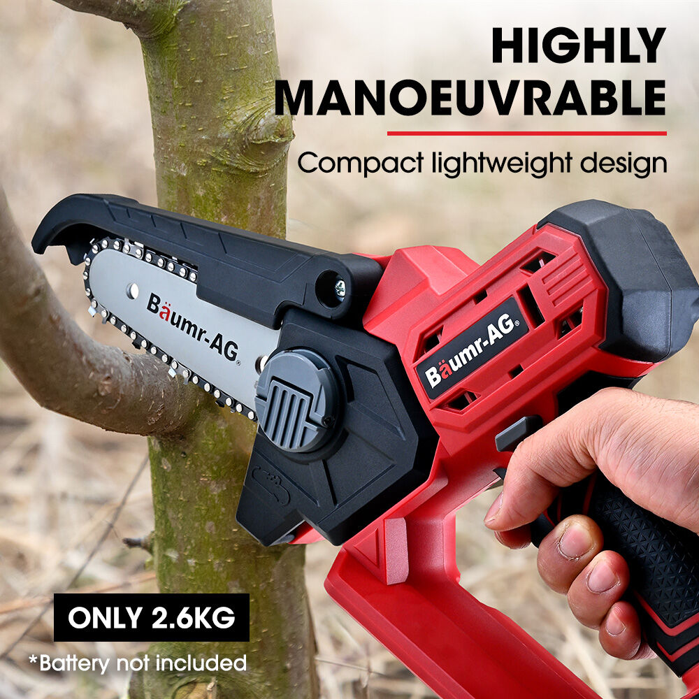 Baumr-AG SW1 20V Cordless Mini Chainsaw | Skin Only | Electric Battery-Powered Tree Pruner
