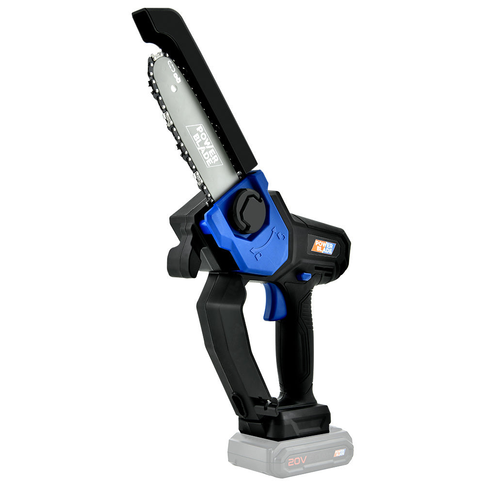 POWERBLADE SW6 | 20V Cordless Mini Chainsaw | Electric Battery Powered Tree Pruner | Skin Only