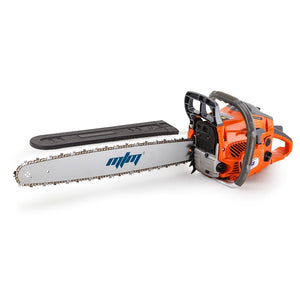 MTM Petrol Chainsaw | 22" Bar | E-Start Tree Pruning | Commercial Top Handle Saw