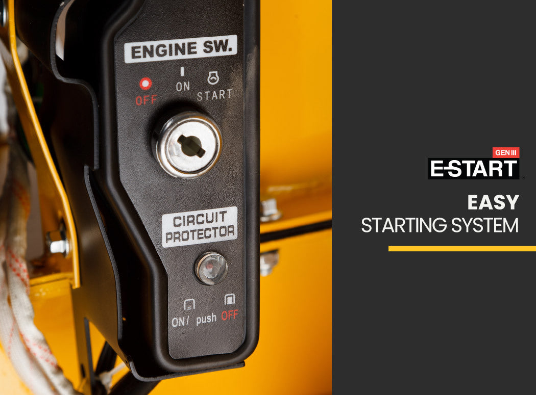 MICHIGAN Petrol Wood Chipper | 18HP 420CC | Commercial Tree Mulcher | Electric Key Start | Ravenger 1850