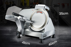 EUROCHEF Commercial Meat Slicer | 8" Blade | 280W | Electric Deli Cutter | 200mm
