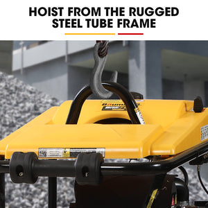 Baumr-AG 77KG Tamping Rammer | 10kN 6.5HP | Transport Wheel Kit | Compactor for Soil, Sand, Gravel & Asphalt | BRM-700