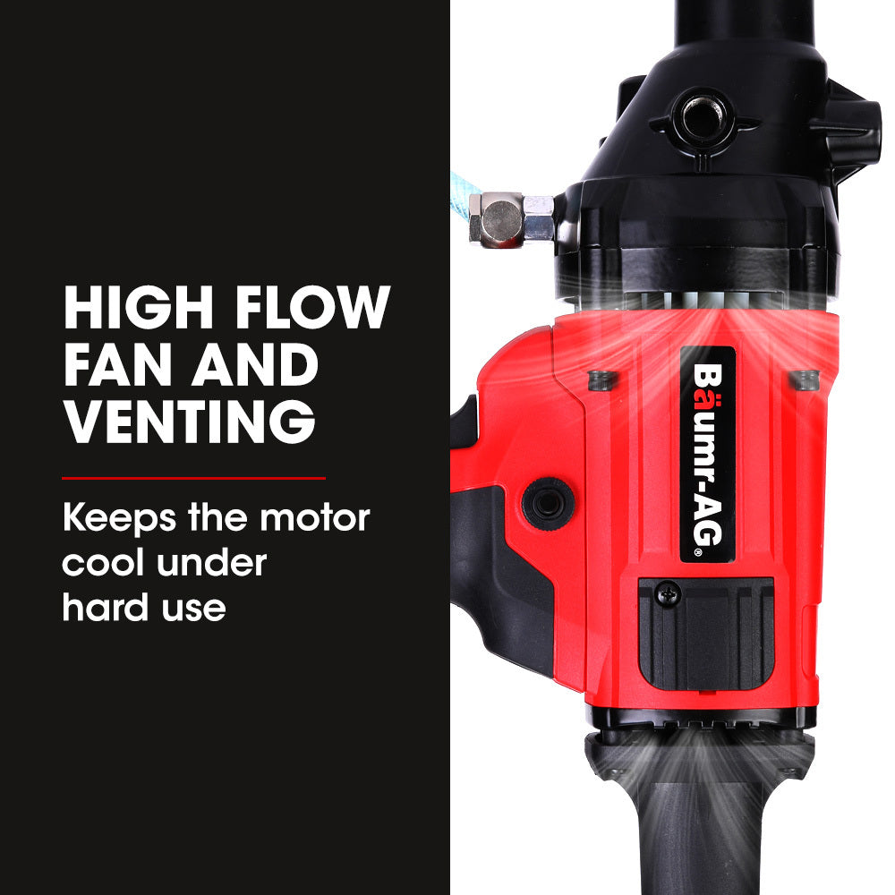 BAUMR-AG HC-120 | 1800W Handheld Concrete Core Drill | 120mm Coring Capacity