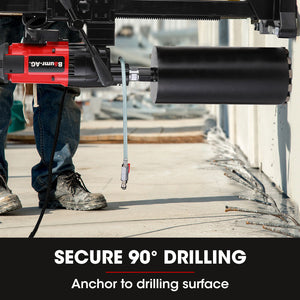 BAUMR-AG Core Drill Kit | 3200W | 280mm | Wet/Dry | With Wheeled Stand & 127mm Bit | Concrete Coring