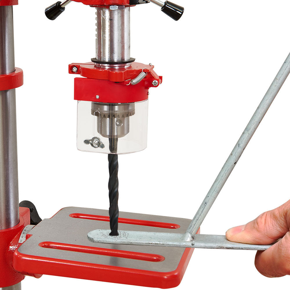 Baumr-AG Bench Drill Press | 600W Pedestal | 12 Speeds | 12" | 16mm Chuck | Model DP17
