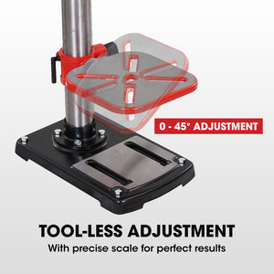 Baumr-AG Bench Drill Press | 600W Pedestal | 12 Speeds | 12" | 16mm Chuck | Model DP17