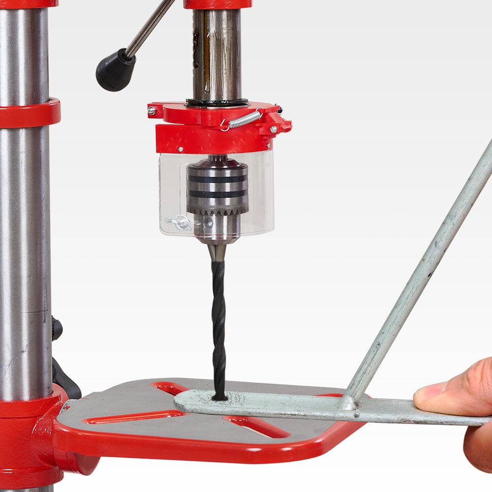 Baumr-AG | Floor Drill Press | 600W | 12” Pedestal | 16 Speeds | 16mm Chuck | DP19