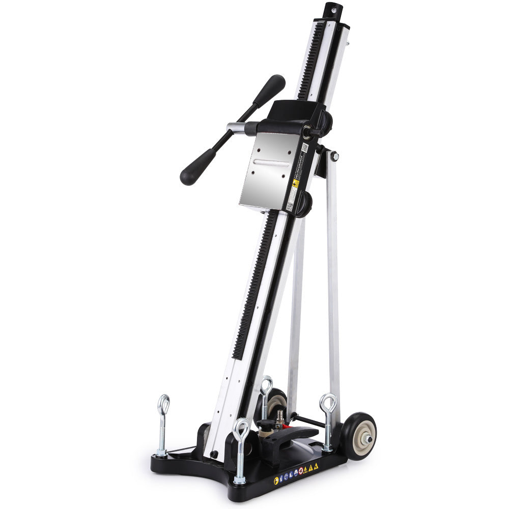 BAUMR-AG Adjustable Core Drill Stand | Wheeled Rig Base for Stability