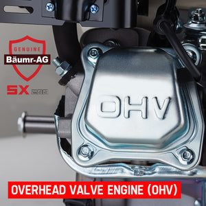 Baumr-AG Petrol Stationary Engine | 6.5HP 4-Stroke OHV | Horizontal Shaft Recoil Start