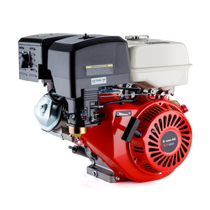 Baumr-AG | Petrol Stationary Engine | 13HP | 4-Stroke OHV Motor | Horizontal Shaft | Recoil Start