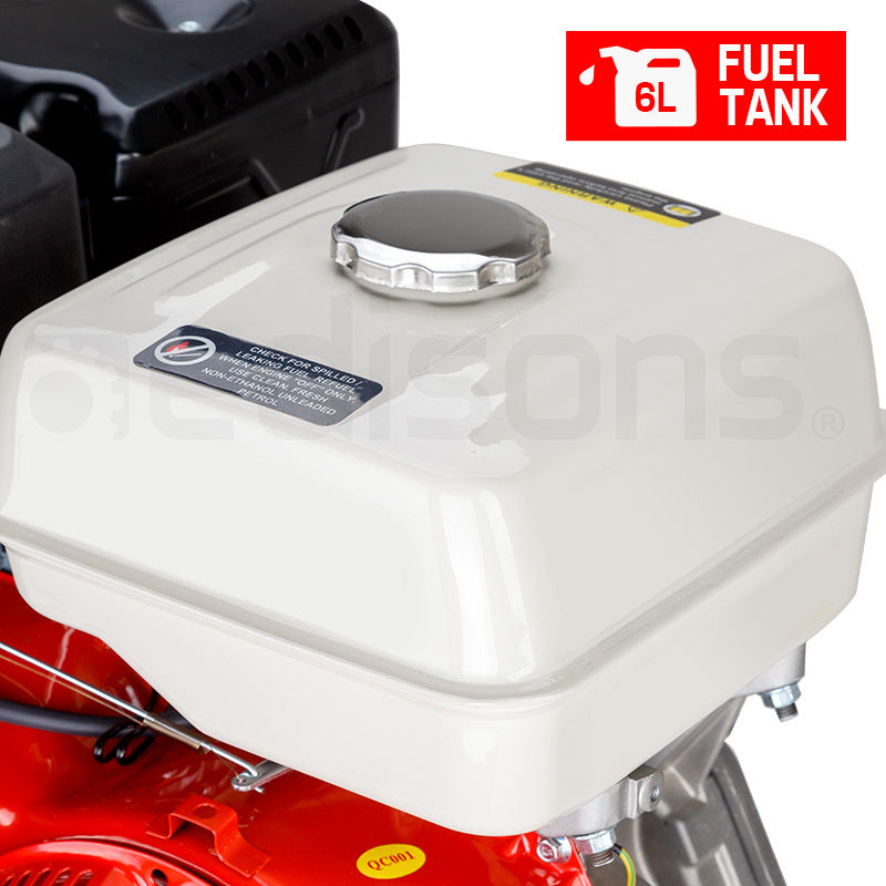 Baumr-AG | Petrol Stationary Engine | 13HP | 4-Stroke OHV Motor | Horizontal Shaft | Recoil Start