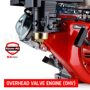 Baumr-AG | Petrol Stationary Engine | 13HP | 4-Stroke OHV Motor | Horizontal Shaft | Recoil Start