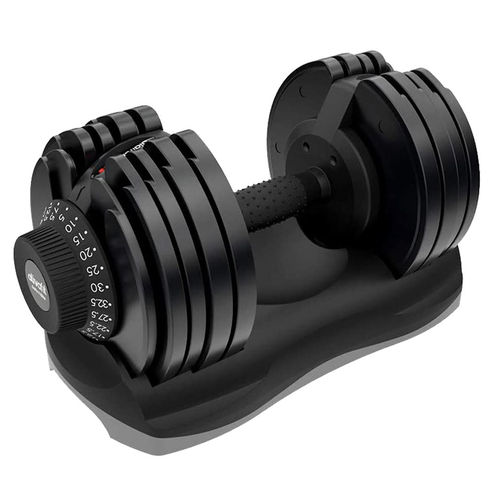 ATIVAFIT 32.5kg Single Adjustable Weight Dumbbell | Home Gym Fitness Training