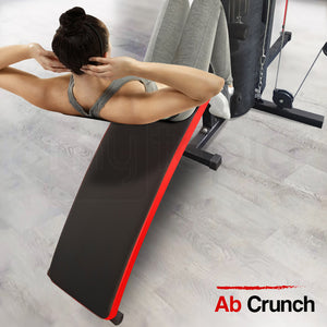 PROFLEX Home Gym Exercise Machine | Weight Bench Press Set | Fitness Equipment | 100lbs