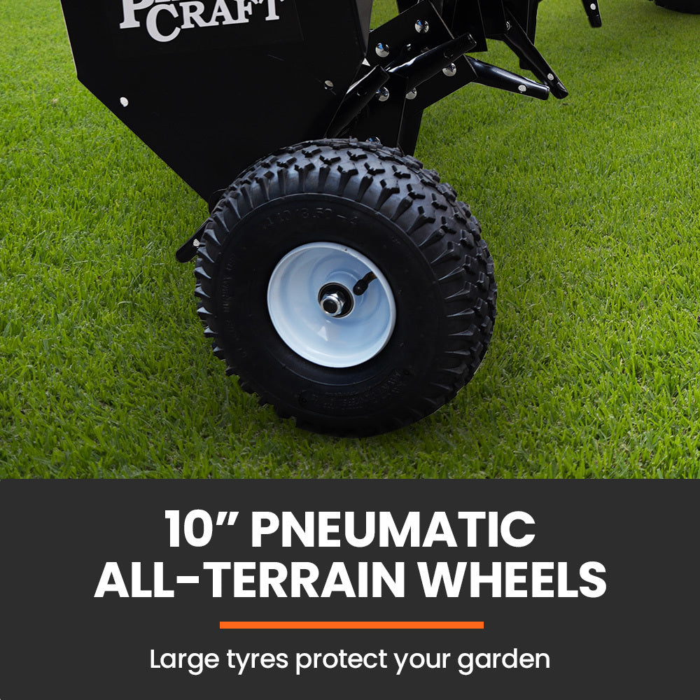 PlantCraft Plug Lawn Aerator | Tow Behind | 1m (40") Wide | For Ride-On Mower & Tractor