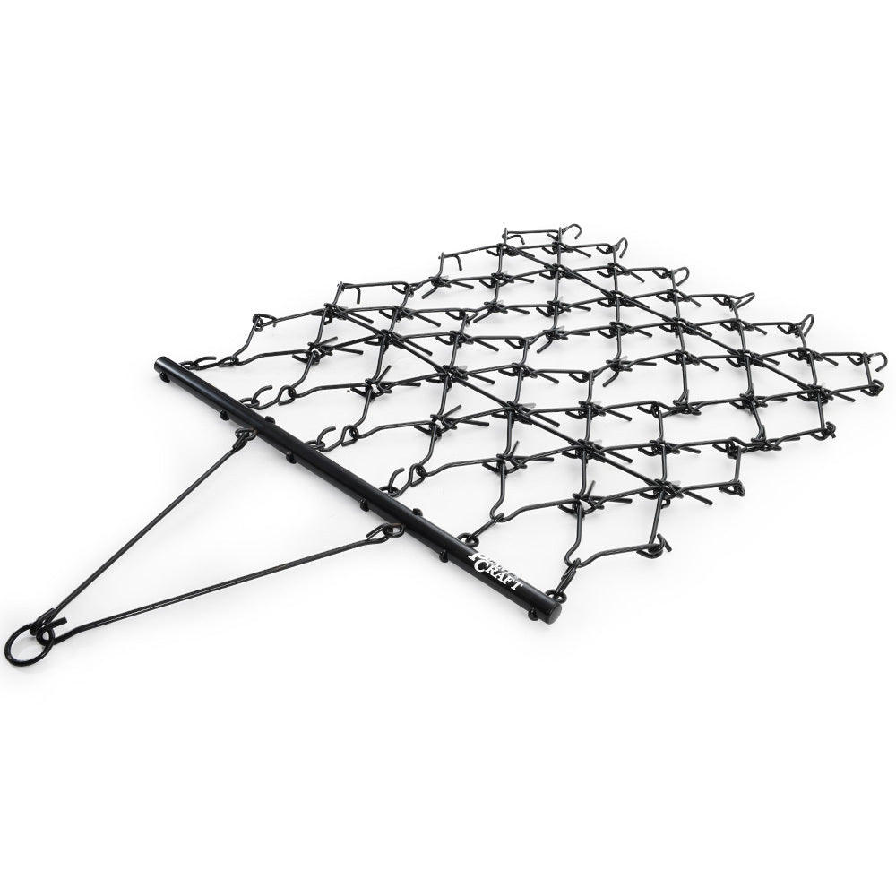 PlantCraft Tow-Behind Drag Harrow Rake | 1.4m Wide | for Lawn, Pasture & Paddock Maintenance