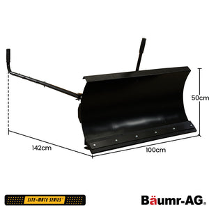 Baumr-AG Plough Blade Accessory | For BPR880 & BPR890 Power Barrows | Leveller Attachment