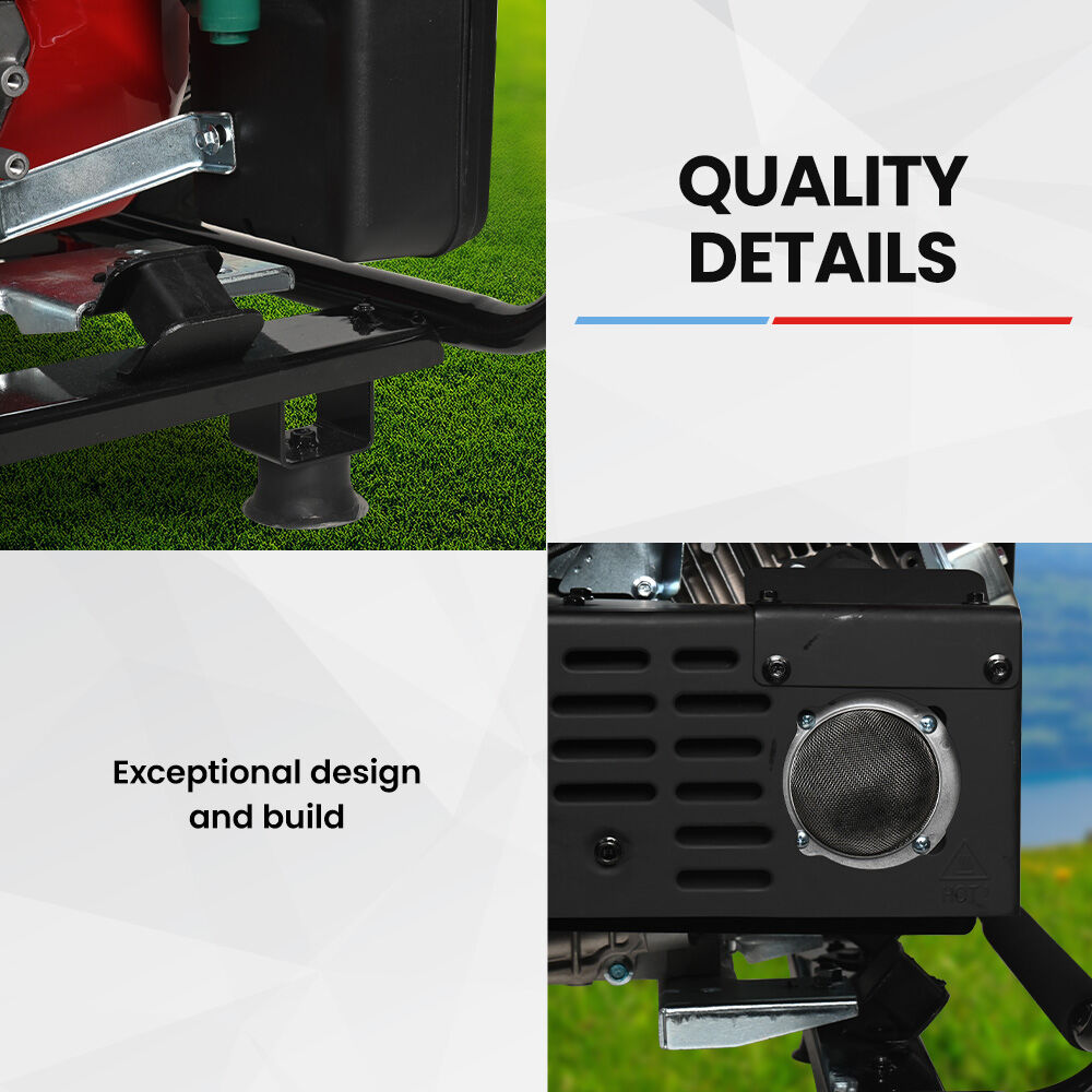 GENPOWER 8.5kW Peak 7.2kW Open Frame Inverter Generator | Push-Button Start | 2x15A, 1x32A, 20L Tank