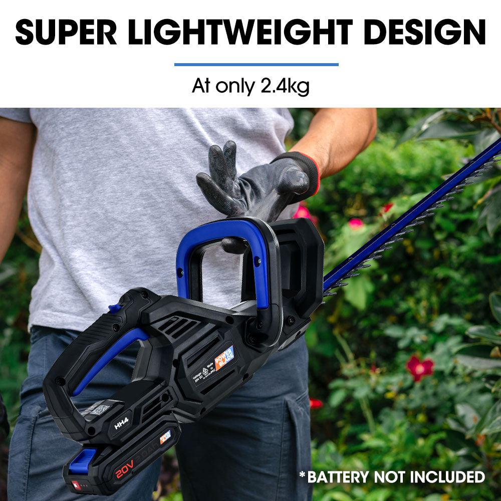POWERBLADE HH4 20V Cordless Electric Hedge Trimmer | Skin Only | Lightweight & Powerful
