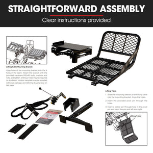 BAUMR-AG Hydraulic Lifter | HPS700 Log Splitter | 75kg Capacity | Attachment
