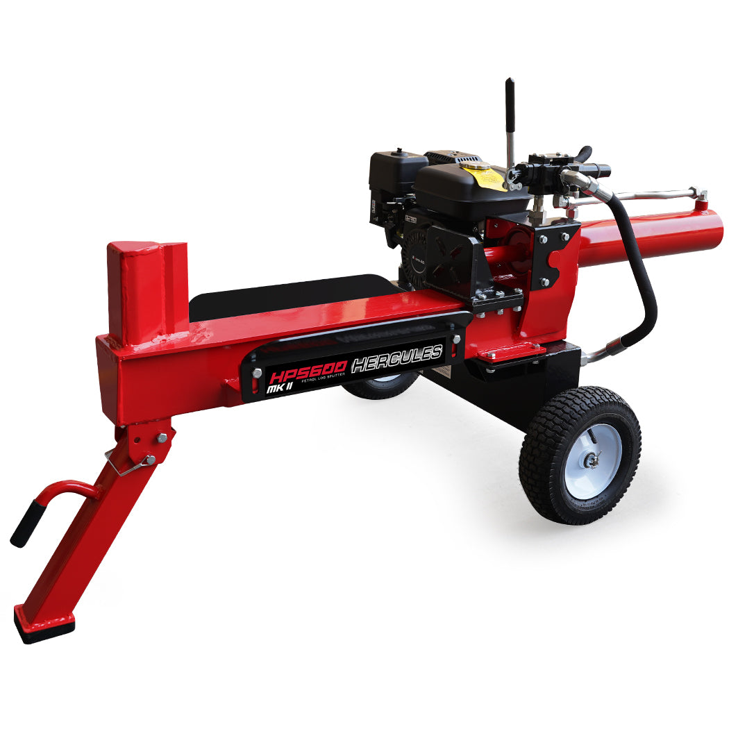 Baumr-AG Petrol Hydraulic Log Splitter | 20 Tonne | 8HP Firewood Cutter | HPS600