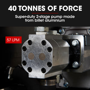 Baumr-AG Petrol Hydraulic Log Splitter | 40 Tonne | Horizontal & Vertical Towed | HPS700