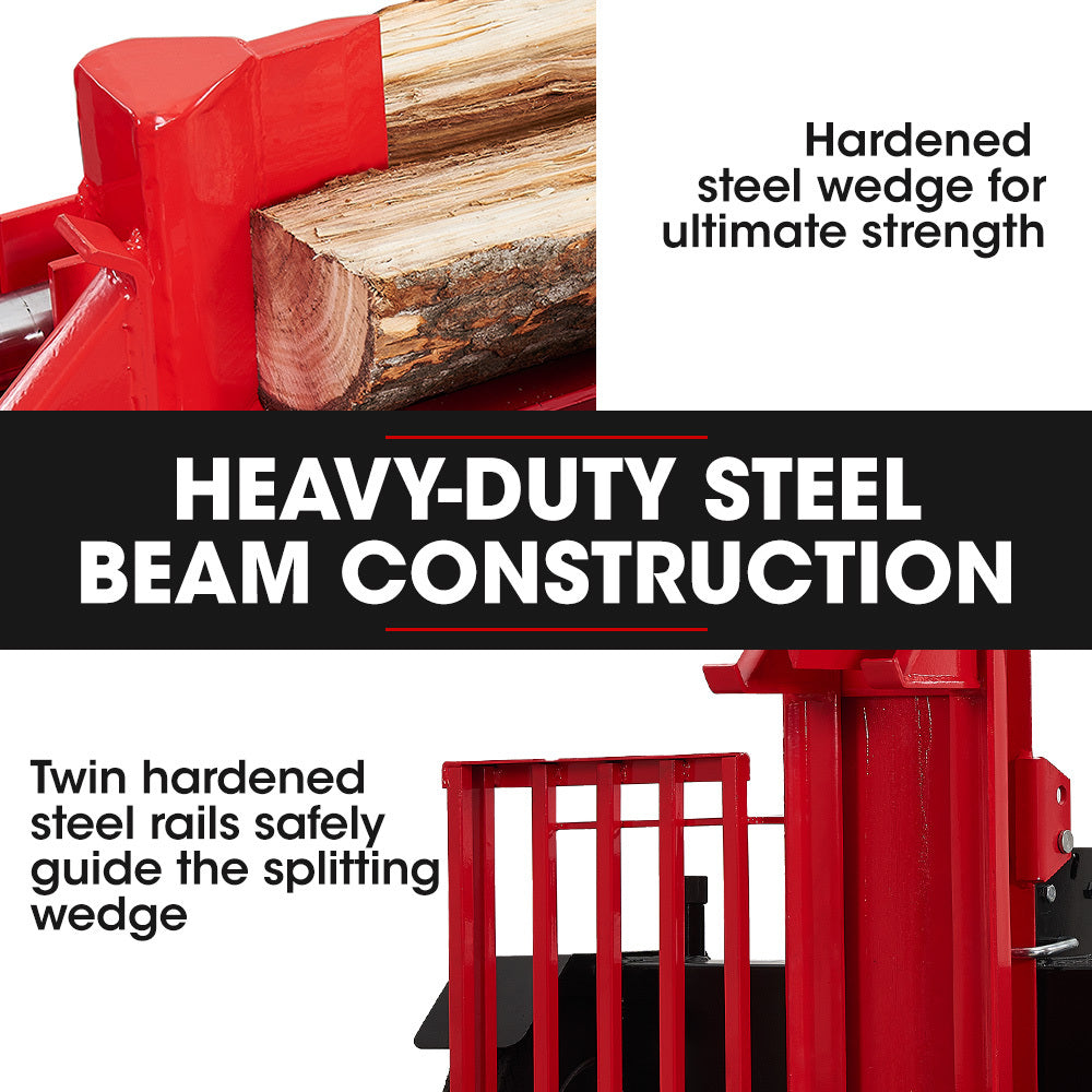 Baumr-AG Petrol Hydraulic Log Splitter | 40 Tonne | Horizontal & Vertical Towed | HPS700