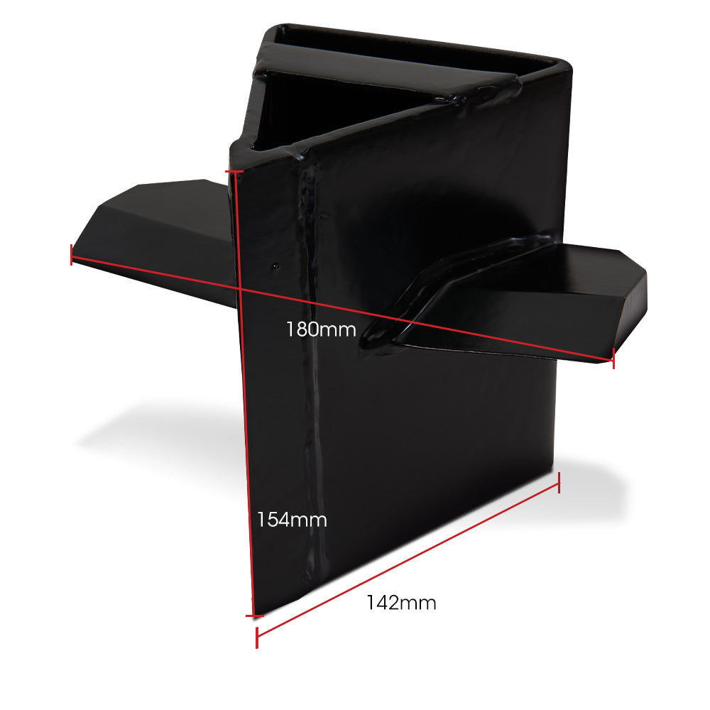 Baumr-AG 4-Way Wood Splitting Wedge | Fits 10 Tonne Electric Log Splitter