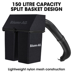 BAUMR-AG Grass Catcher | 150L | For 30" 300RX Electric Ride-On Mower