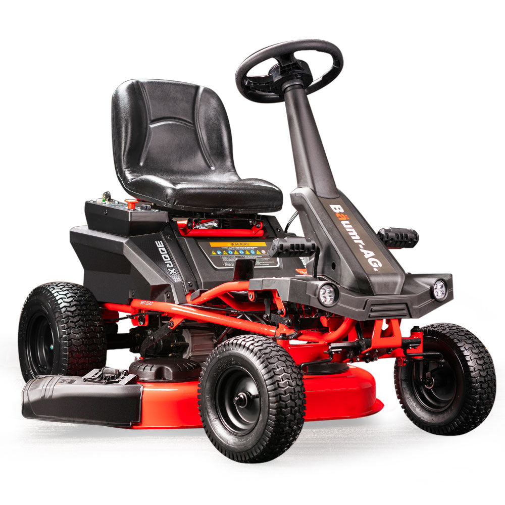BAUMR-AG Electric Ride-On Lawn Mower | 30" | 48V Brushless | 300RX Lawnmower Kit